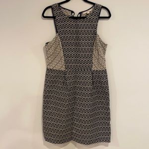 LOFT TIE BACK DRESS SIZE 8